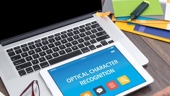 Optical Character Recognition on tablet screen